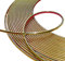 AERZETIX: 6mm 15m Bande baguette adhésive couleur or doré