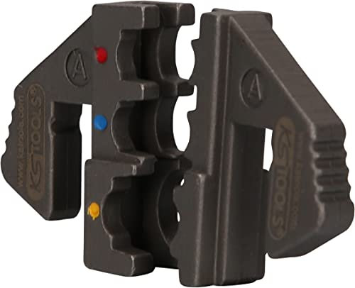 KS Tools 115.1415 Paar Crimp-Einsätze für isolierte Kabelschuhe, Ø 0,5 - 6 mm