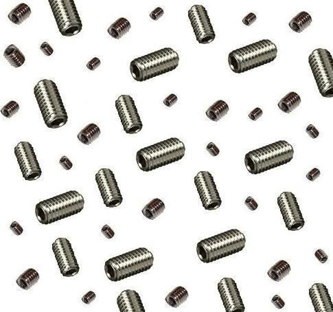 Grub Screws 3mm Metric Thread (Mixed 40 PACK) A2 Stainless Steel. 20 X M3 x 5mm and 20 x 6mm Socket Allen Key Grub Screw Cup Point