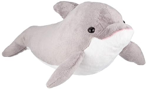 Heunec 248571 - Softissimo Delfin, 50 cm, Grau/Weiß