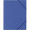 Bene Eckspannmappe A4 390g/qm Karton blau