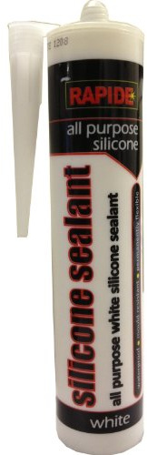 Flexible All Purpose Waterproof Silicone Sealant White
