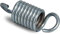Ju-Sports Boxsackfeder I Sandsackfeder aus Metall I Um den Sandsack beim Boxtraining perfekt abzufedern I Ca. 11 cm Gesamtlänge I 3,5 cm Durchmesser