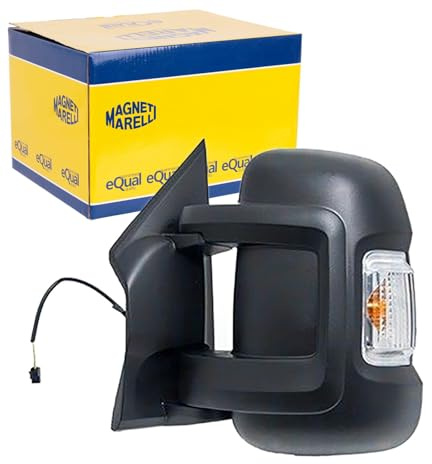Magneti Marelli 735440426 Links E-Spiegel, kurzen Arm | Kompatibel mit: CITROËN JUMPER II Bus, JUMPER II Kasten, JUMPER II Pritsche/Fahrgestell, FIAT DUCATO Bus, DUCATO Kasten