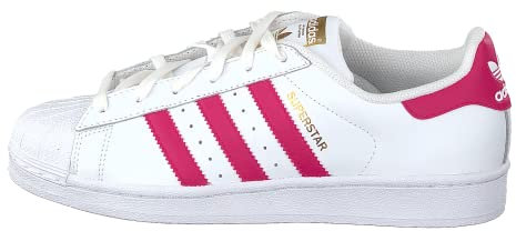 adidas Superstar, Sneakers Bambini e ragazzi, Ftwr White Bold Pink Ftwr White, 38 2/3 EU