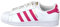 adidas Superstar, Sneakers Bambini e ragazzi, Ftwr White Bold Pink Ftwr White, 38 2/3 EU