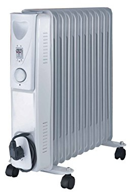 Fine Elements 11-Fin Oil Filled Radiator, 2500 W