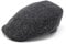 Hanna Hats Donegal Touring Cap Tweed Mütze (Braun Fleck, XL)