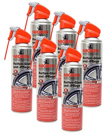 NIGRIN 6X 73896 Performance Reifen-Glanz und -Pflege 500 ml