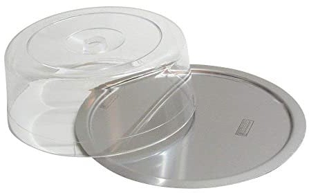 APS Tablett mit Haube „Finesse“ – Hochwertiges Tablett aus rostfreiem Edelstahl – Stapelbar und Made in Germany