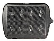 Lagrange 010222 Jeux de Plaques Gaufrettes pour gaufrier Premium®, Gris