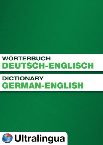 Wörterbuch und Verben Deutsch-Englisch von Ultralingua [Download]