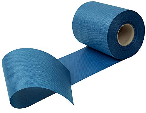 Sensalux Tischläufer, Tischband, stoffähnliches Vlies, Standard 100 by Oeko-TEX® - Klasse I Zertifiziert, 15cm x 25m, Ozeanblau