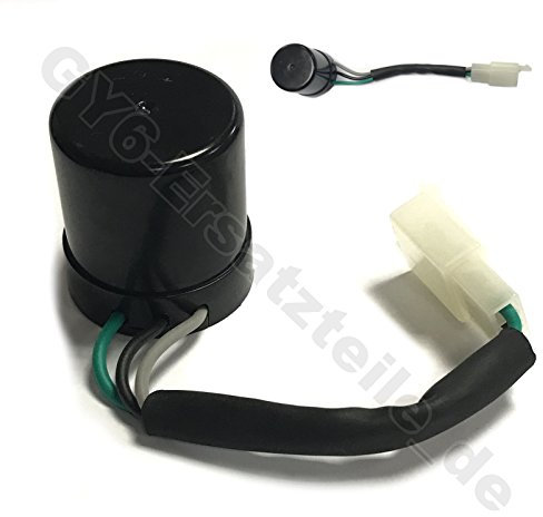 BLINKER RELAIS/BLINKRELAY mit KABEL 3-POLIG für REX JINAN QINGQI SPEEDY CAPRIOLO YIYING KYMCO JMSTAR MKS BAOTIAN KREIDLER FLEX TECH TOPDRIVE ERING RIEJU SUKIDA HYOSUNG GY6 CHINA ROLLER
