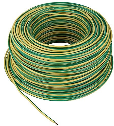 XBK-Kabel PVC-Verdrahtungsleitung H07V-U 2,5mm grün-gelb