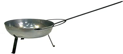 IMEX EL ZORRO 71086-Poêle en Fer-renforcé avec Pieds 40 x 12 cm