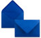 Briefumschläge in Royalblau - 25 Stück - DIN C5 Kuverts 22,0 x 15,4 cm - Nassklebung ohne Fenster - Weihnachten, Grußkarten - Serie FarbenFroh