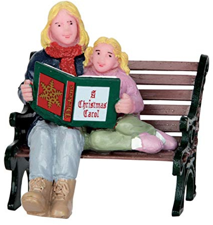 LEMAX MAMMA CHE LEGGE STORIE - CHRISTMAS STORY BOOK COD 52335 VILLAGE