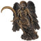 Erzengel Gabriel Figur bronziert - Krieger Statue Bronze-Optik bronziert