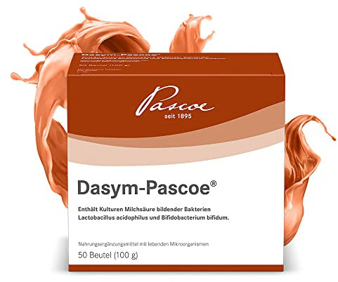 Dasym-Pascoe: Milchsäurebakterienkulturen: Lactobacillus acidophilus & Bifidobacterium bifidum - glutenfrei - 50 praktische Portionsbeutel für unterwegs - 100 g