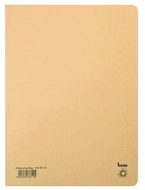 Bene Aktendeckel 81900CH DIN A4 Karton chamois 25 StPack