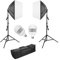 Luxlight® 2 x 5000lm Pop-up LED Softbox Lighting Kit | Studio Photo Video Lights