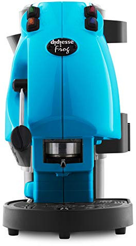 Mokaor NUOVA MACCHINA A CIALDE FROG REVOLUTION + 15 CIALDE ESPRESSO ITALIANO DAL 1954 - SCELTA COLORE (Blu Miami)