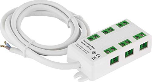 EVN Lichttechnik Verteiler 6-Fach L01 006 12V DC / 24V DC Verteilerklemme für Transformator 4037293369558