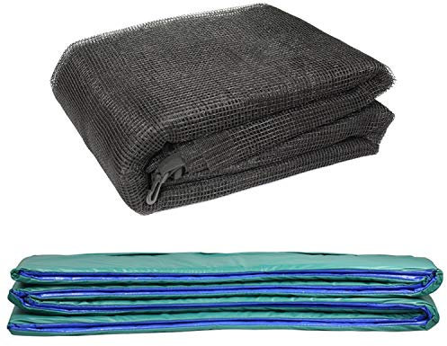 Greenbay 366cm-12FT-8 Stangen Trampolin Sicherheitsnetz Ersatznetz