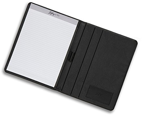 Lefty's Leder-Padfolio für Linkshänder, Schwarz