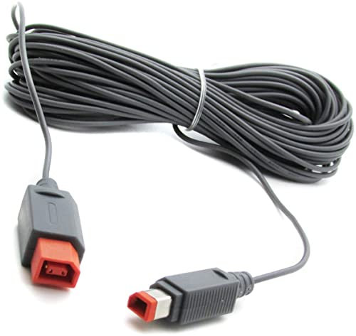 Link-e - Cable de Extension de 4,5m parra Barra de Sensores compatible con la Consola Nintendo Wii
