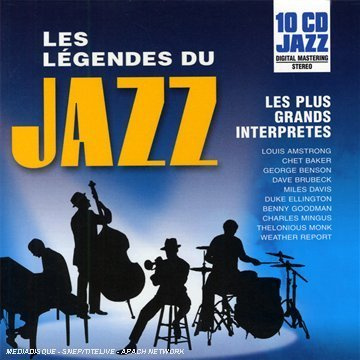 Coffret 10 CD : Les Legendes Du Jazz