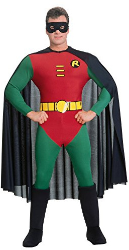 BATMAN ~ Robin (Standard) - Adult Costume Men : SMALL
