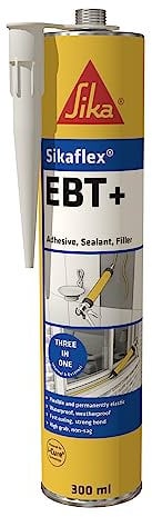 Sika Sikaflex EBT+ Adhesive, Sealant and Filler, Grey, 300 ml