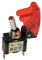 Pilot INTERRUTTORE CON SICURA ROSSO 12/24V MAX20A
