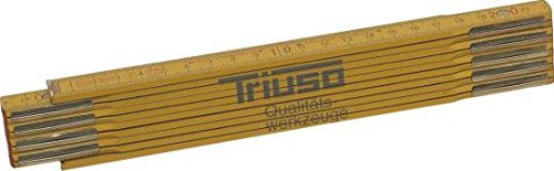 TRIUSO Holz - Gliedermaßstab 2m - mSHG