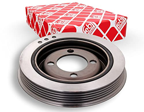 febi bilstein 26924 Riemenscheibe (entkoppelt) für Kurbelwelle, 1 Stück | Kompatibel mit: CITROËN SAXO, XSARA, XSARA Break, PEUGEOT 106 I, 106 II