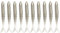 Strike King KVD Perfect Plastics Blade Minnow Angelköder, weicher Kunststoffköder, segmentierter Körper, schlankes Profil, natürliche Schwimmbewegung, 11,4 cm