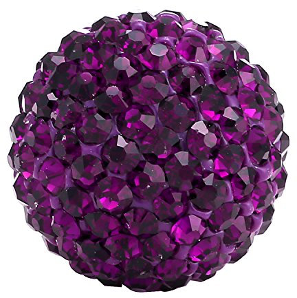 Morella Damen Engels Klangkugel Zirkonia lila Ø 16 mm