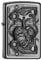 ZIPPO – Steampunk Heart Emblem - Satin Chrome – Sturmfeuerzeug, nachfüllbar, in hochwertiger Geschenkbox