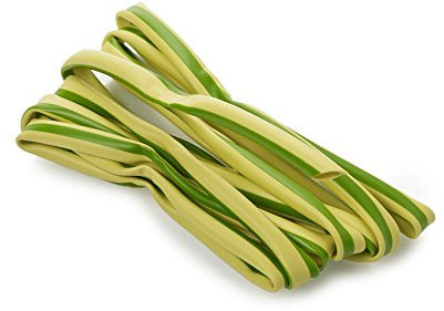 Merriway BH04445 (2 Pcs) Earth Sleeving, 3.0mm Yellow and Green, 1 Metre (39 inch) - Pack of 2 Pieces