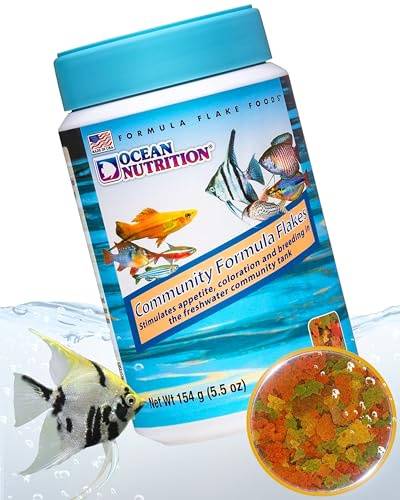Flocons pour Poissons d'Aquarium Communautaires, 156 g