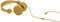 Coloud Colors Gold On-Ear Kopfhörer mit Mikrofon und Fernsteuerung (Stufenlose Größenverstellung) gold