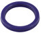 sourcing map Blau 50 mm x 40 mm x 5 mm grooven Gummi O Ring Skelett Oil Seal Dichtung de