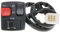 2EXTREME Lenkerschalter links 8-polig Blinker Licht Hupe kompatibel mit Derbi Senda Aprilia RX SX 50 AM6 – Schaltereinheit schwarz Moped Ersatzteil