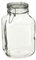 Bormioli Rocco SYNCHKG077327 Duplicate of KC84554 Fido Glass Canning Jar Italian-3 Liter, 18/8 Stainless Steel