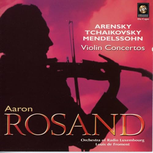Plays Arensky/Tchaikovsky/Mend