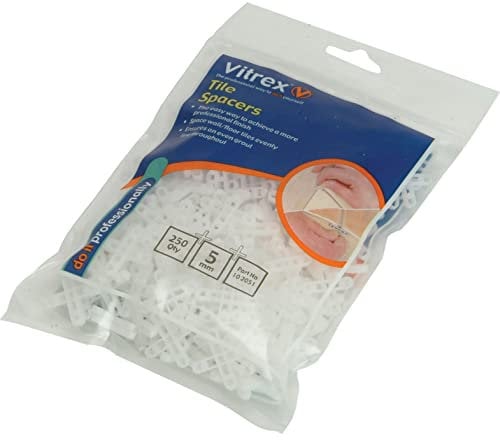 Vitrex 10 2052 Floor Tile Spacers 5.00mm (Pack of 500)