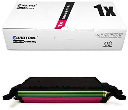 Eurotone Toner Ersatz Magenta, kompatibel für Samsung CLP-620 ND NDK + CLP-670 N ND NDK NK + CLX 6220 6250 FX Premium Altenative XL
