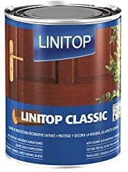 Linitop N°285 Durieu Linitop classic lasure satin 1 L Acajou